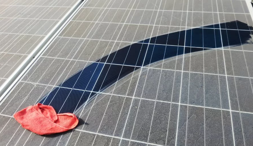 Solar Panel Cleaning Results in IE